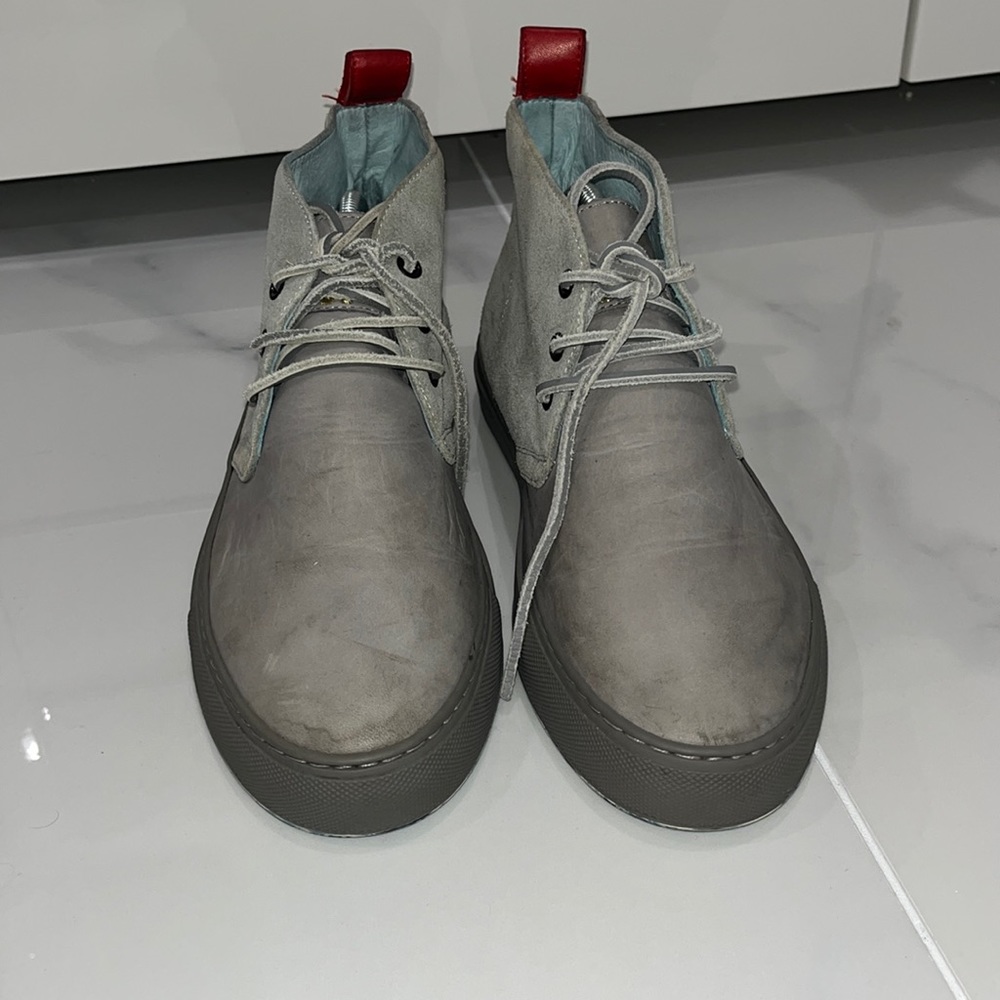 Grey Suede Del Toro Mens Sneakers